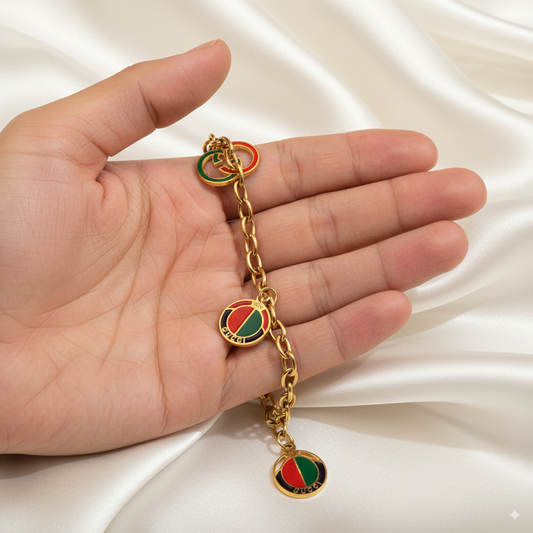 Golden Charm Luxe Bracelet