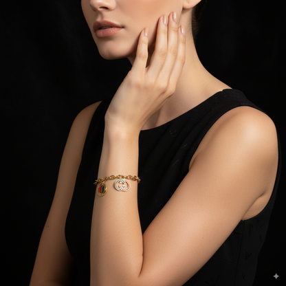 Golden Charm Luxe Bracelet