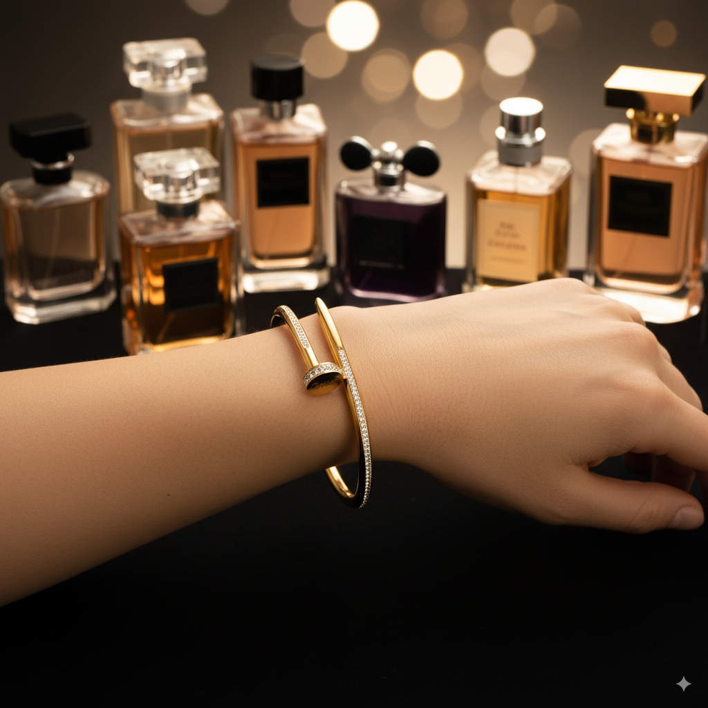 Golden Nail Luxe Bracelet