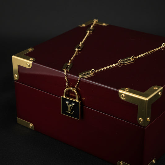 Louis Vuitton Lockit Pendant Necklace