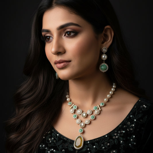 Emerald Pearl Divine Heritage Set