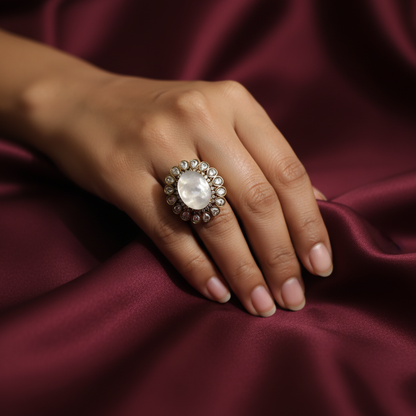 Winter Bloom Opulence Ring